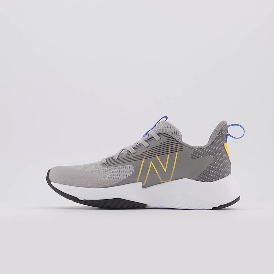 image:imageNew Balance Kids Rave Run V2 LaceUp Running Shoes Road Running ShoesRain CloudVibrant ApricotMarblehead