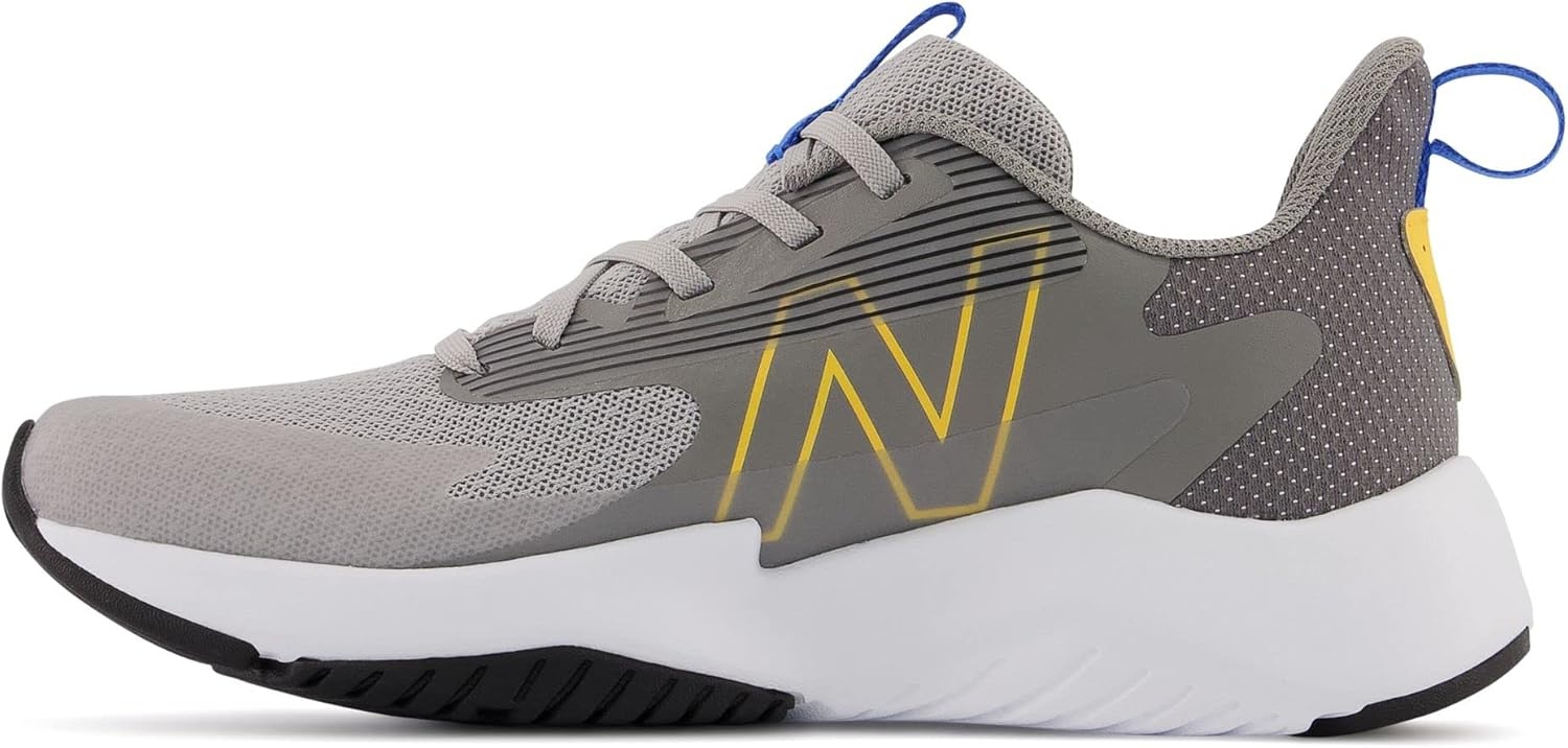 image:imageNew Balance Kids Rave Run V2 LaceUp Running Shoes Road Running ShoesRain CloudVibrant ApricotMarblehead