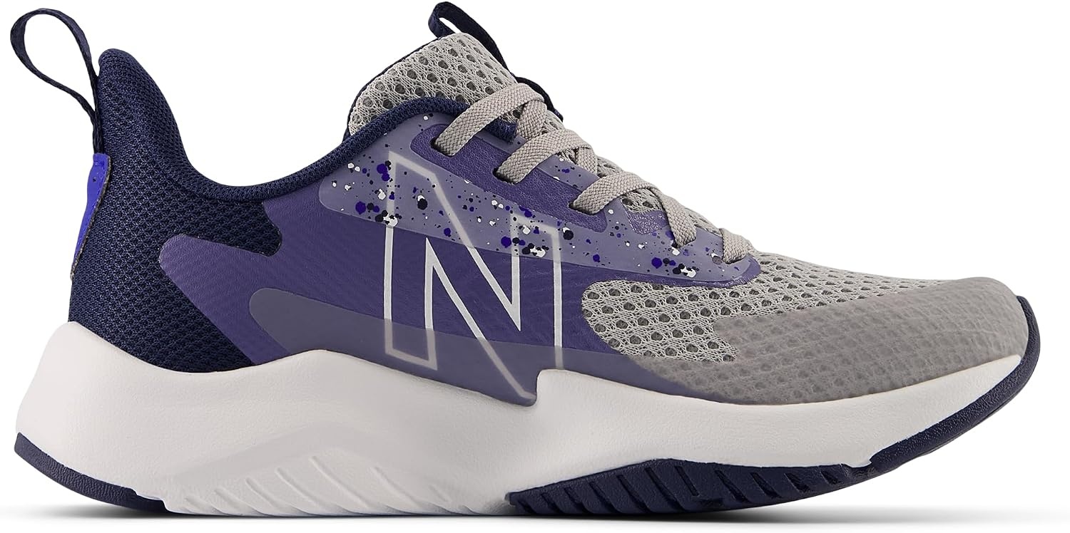 image:imageNew Balance Kids Rave Run V2 LaceUp Running Shoes Road Running ShoesRaincloudDream StateNb Navy