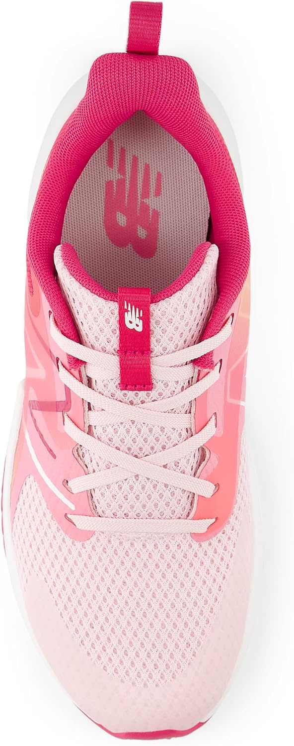 image:imageNew Balance Kids Rave Run V2 LaceUp Running Shoes Road Running ShoesRose SugarCarnival PinkSignal Pink