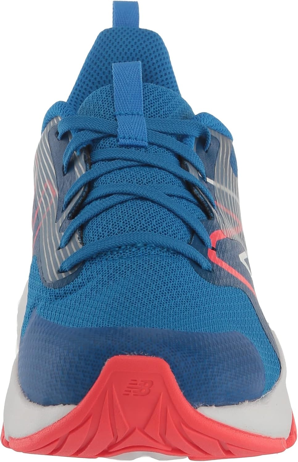 image:imageNew Balance Kids Rave Run V2 LaceUp Running Shoes Road Running ShoesSerene BlueBlue GrooveElectric Red