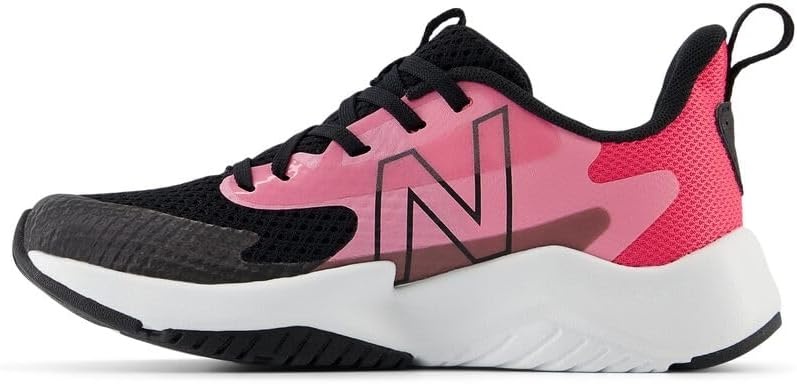image:imageNew Balance Kids Rave Run V2 LaceUp Running Shoes Road Running ShoesSignal PinkBlack