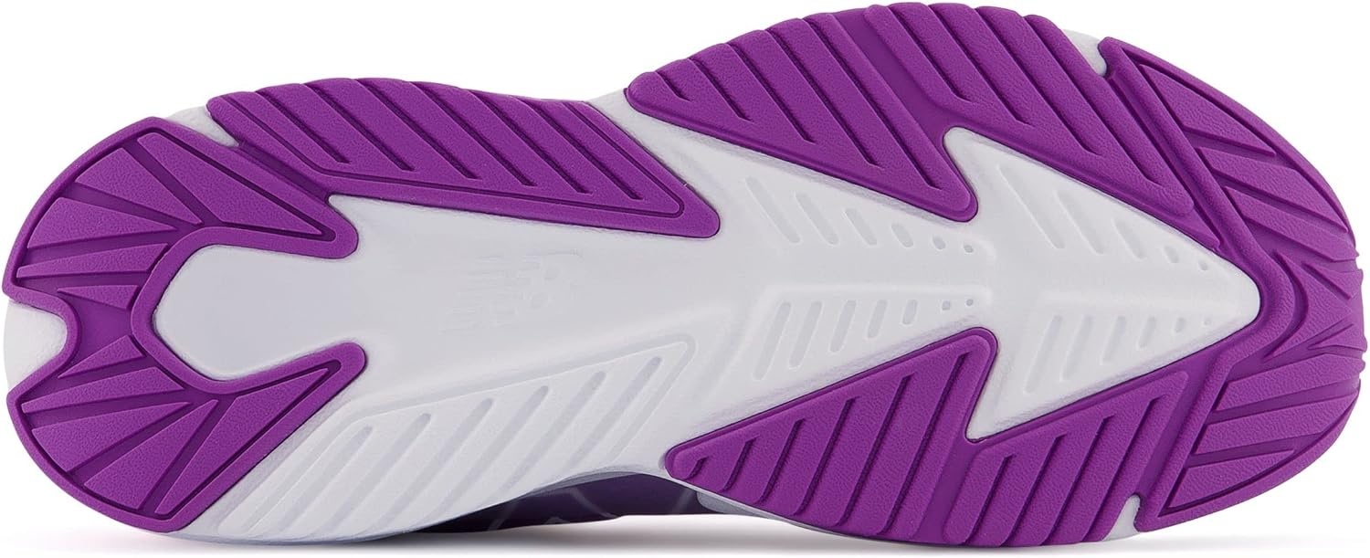 image:imageNew Balance Kids Rave Run V2 LaceUp Running Shoes Road Running ShoesSummer FogMystic PurpleHipink