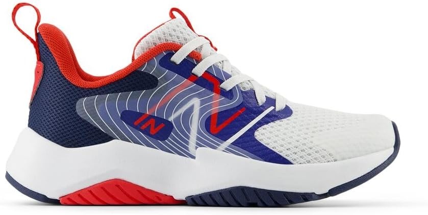 image:imageNew Balance Kids Rave Run V2 LaceUp Running Shoes Road Running ShoesTeam RoyalWhiteTrue Red