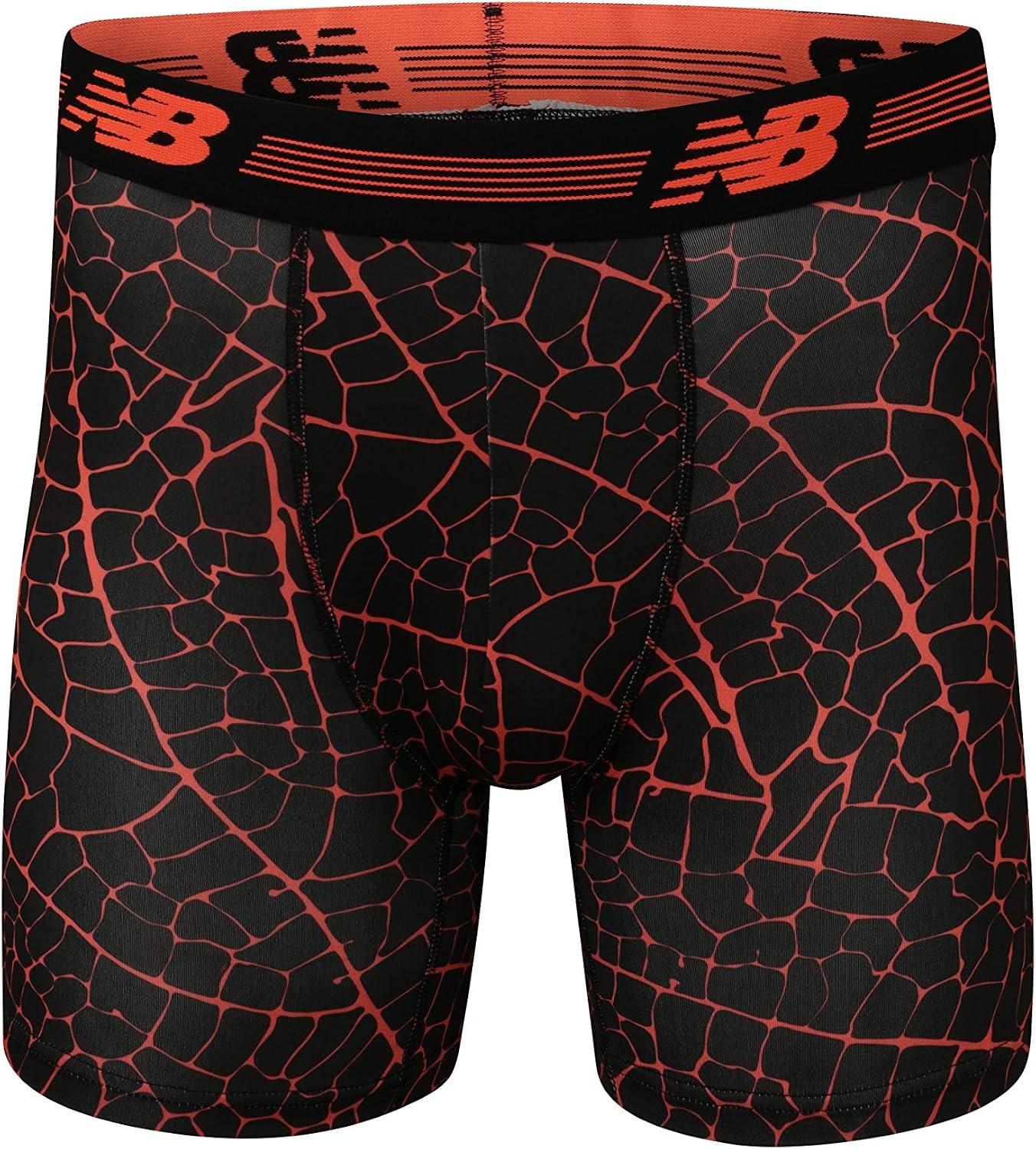 image:imageNew Balance Mens 6 Performance No Fly Boxer Brief Underwear 4 PackDragonflyBlack DrgDragonflyBlack Dr