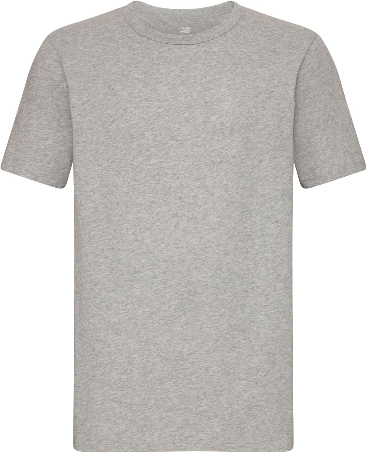 image:imageNew Balance Mens Cotton Performance Crew Neck Undershirts Tag Free and MoistureWicking 3 PackLight Heather GreyWhiteBurgundy