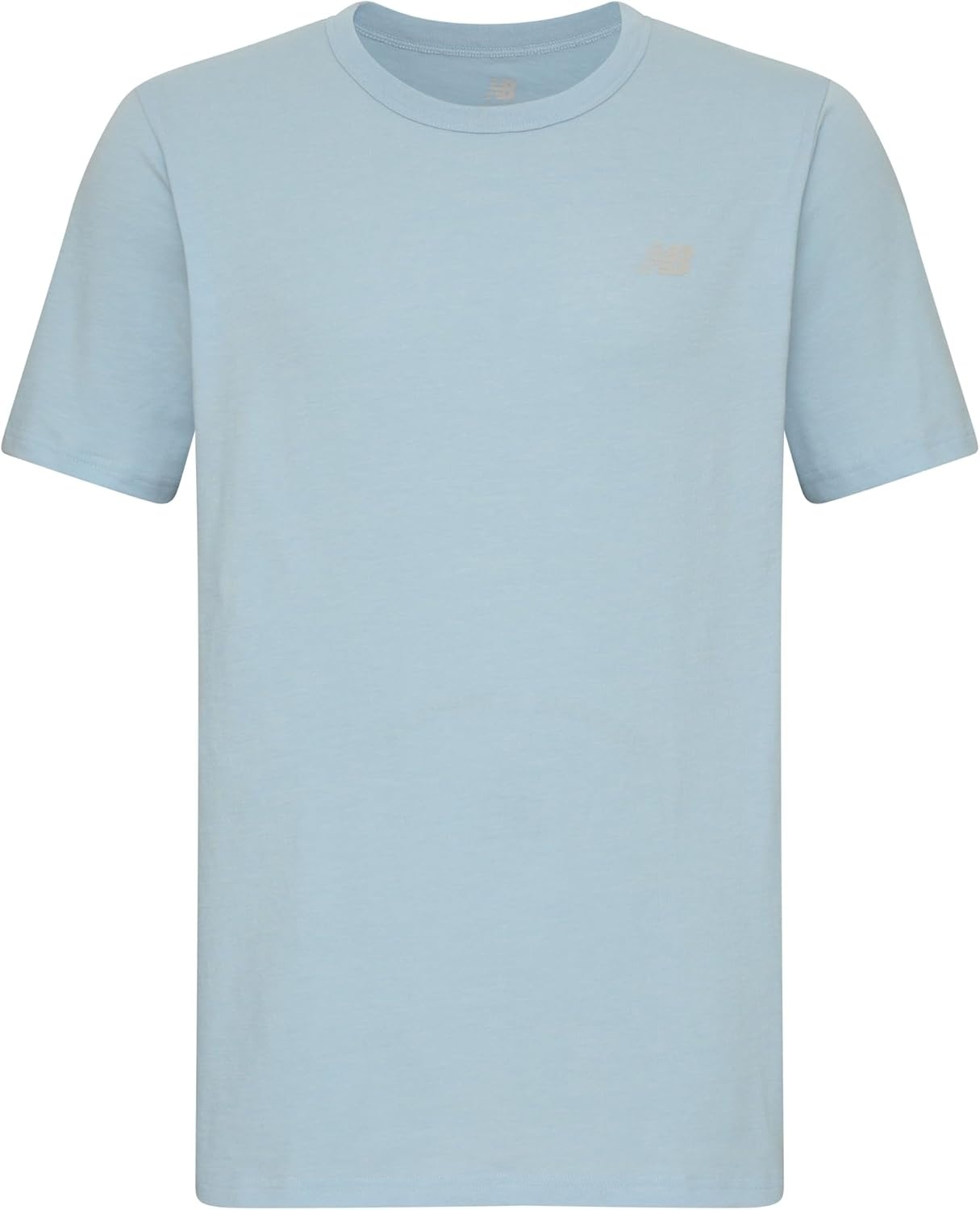 image:imageNew Balance Mens Cotton Performance Crew Neck Undershirts Tag Free and MoistureWicking 3 PackLight Heather GreyWhiteLight Chrome
