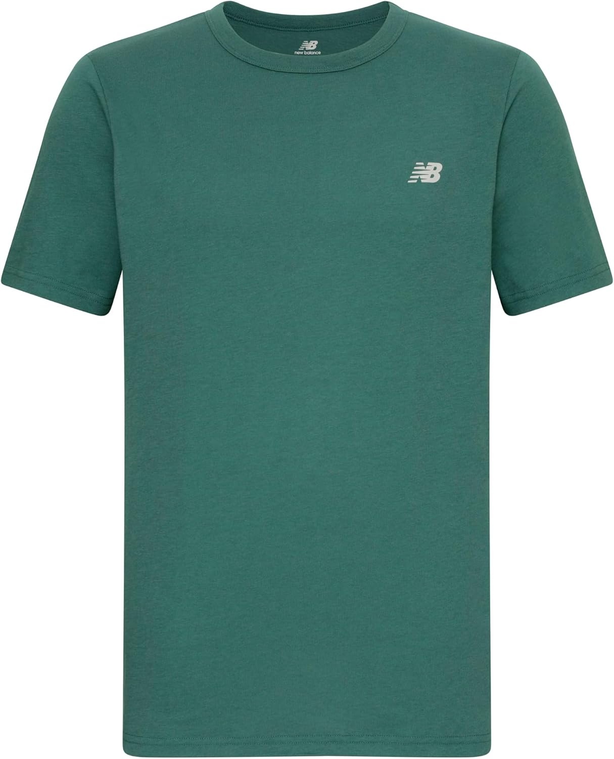 image:imageNew Balance Mens Cotton Performance Crew Neck Undershirts Tag Free and MoistureWicking 3 PackLight Heather GreyWhiteNew Spruce