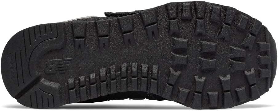 image:imageNew Balance UnisexChild 574 V1 Evergreen Hook and Loop SneakerBlackGrey