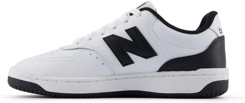 image:imageNew Balance UnisexChild Bb80 V1 Laceup SneakerWhiteBlack