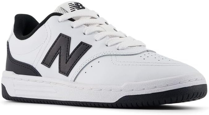 image:imageNew Balance UnisexChild Bb80 V1 Laceup SneakerWhiteBlack
