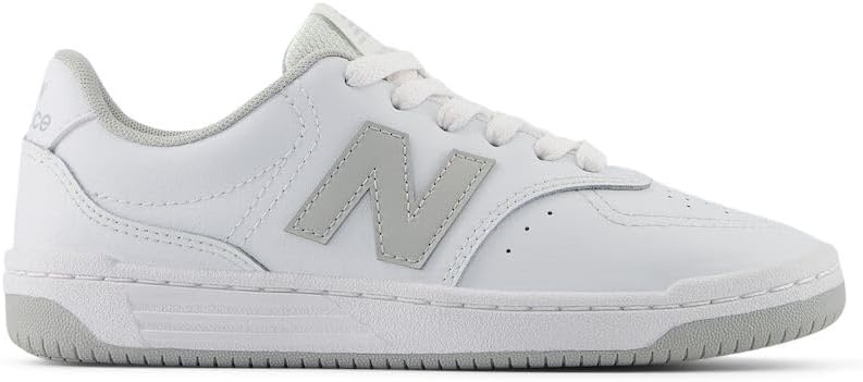 image:imageNew Balance UnisexChild Bb80 V1 Laceup SneakerWhiteBrighton Grey