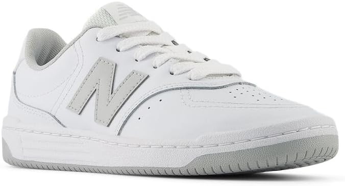 image:imageNew Balance UnisexChild Bb80 V1 Laceup SneakerWhiteBrighton Grey