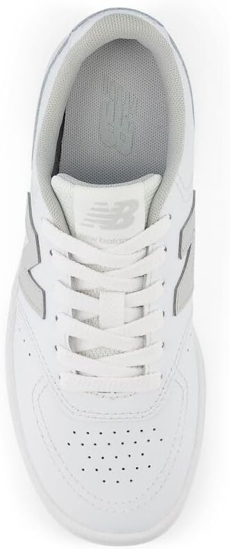 image:imageNew Balance UnisexChild Bb80 V1 Laceup SneakerWhiteBrighton Grey
