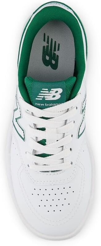image:imageNew Balance UnisexChild Bb80 V1 Laceup SneakerWhiteClassic Pine