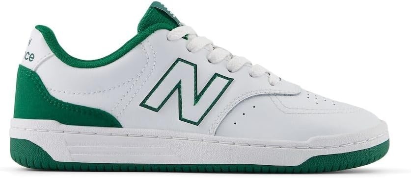 image:imageNew Balance UnisexChild Bb80 V1 Laceup SneakerWhiteClassic Pine