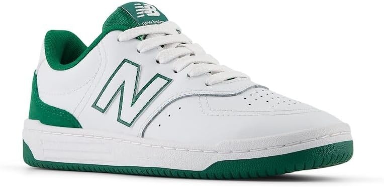 image:imageNew Balance UnisexChild Bb80 V1 Laceup SneakerWhiteClassic Pine