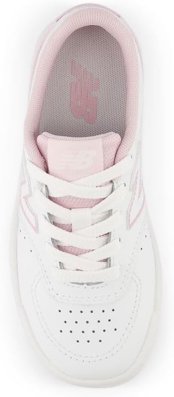 image:imageNew Balance UnisexChild Bb80 V1 Laceup SneakerWhiteMid Century Pink