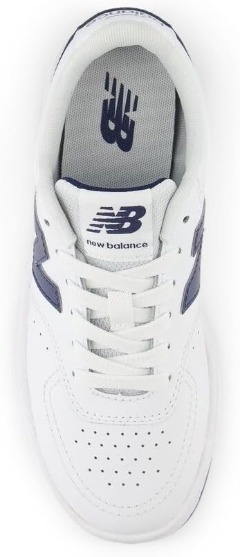 image:imageNew Balance UnisexChild Bb80 V1 Laceup SneakerWhiteNb Navy