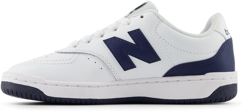 image:imageNew Balance UnisexChild Bb80 V1 Laceup SneakerWhiteNb Navy