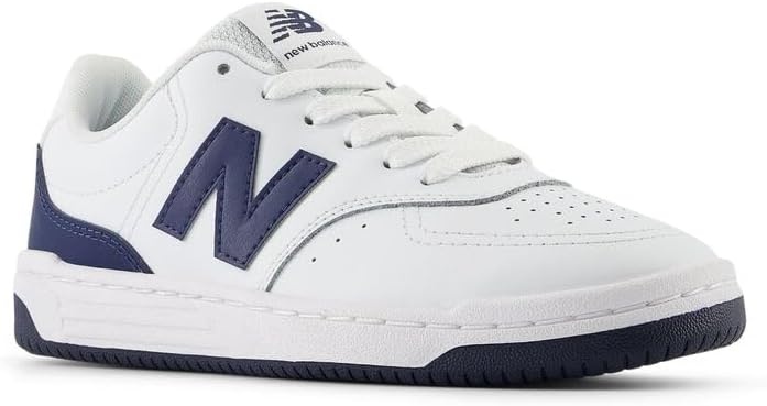 image:imageNew Balance UnisexChild Bb80 V1 Laceup SneakerWhiteNb Navy