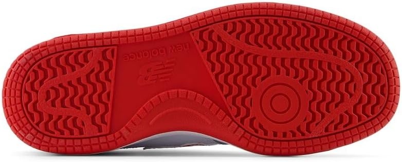 image:imageNew Balance UnisexChild Bb80 V1 Laceup SneakerWhiteTrue Red
