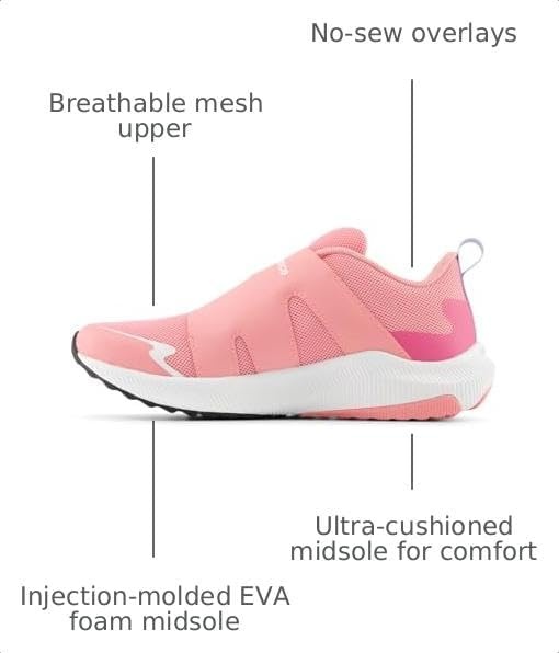 image:imageNew Balance UnisexChild Dynasoft Reveal V4 Boa Running ShoeDouble BubbleDaybreak