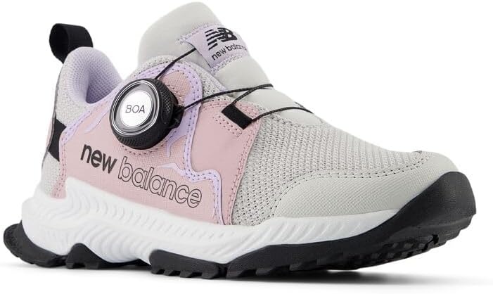 image:imageNew Balance UnisexChild Dynasoft Trail Magic V1 Boa Running ShoeGrey MatterTwilight HazeBright Lavender