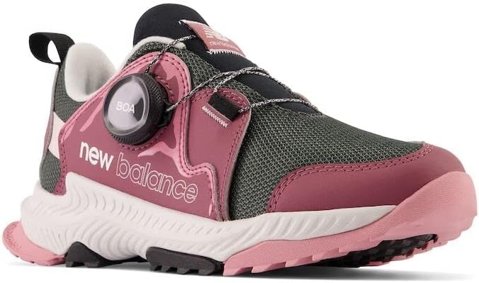 image:imageNew Balance UnisexChild Dynasoft Trail Magic V1 Boa Running ShoeWashed BurgundyBlacktop