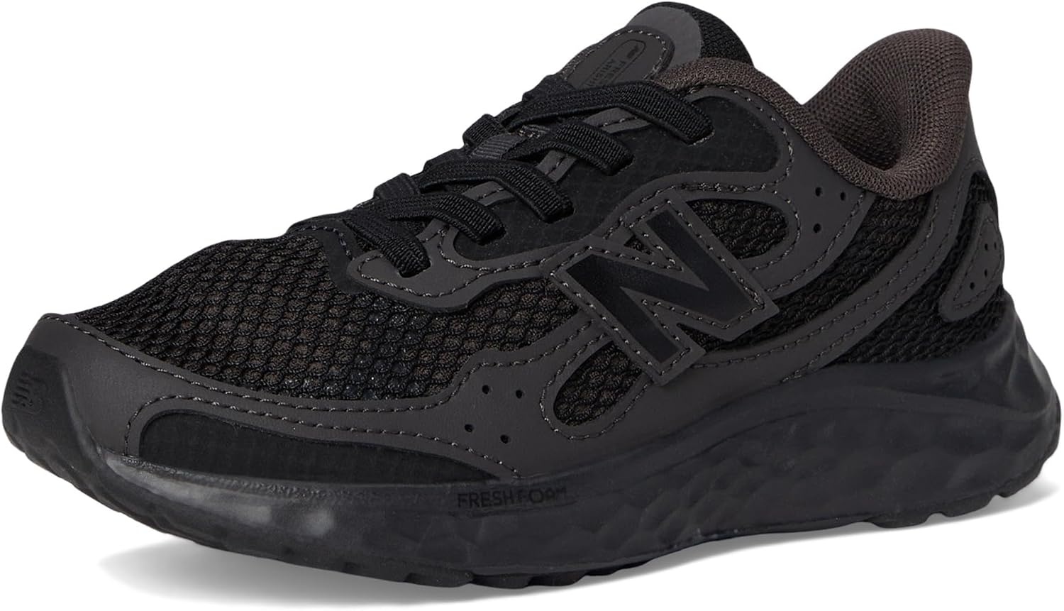image:imageNew Balance UnisexChild Fresh Foam Arishi V4 Tiralux BungeeBlackBlack Cement