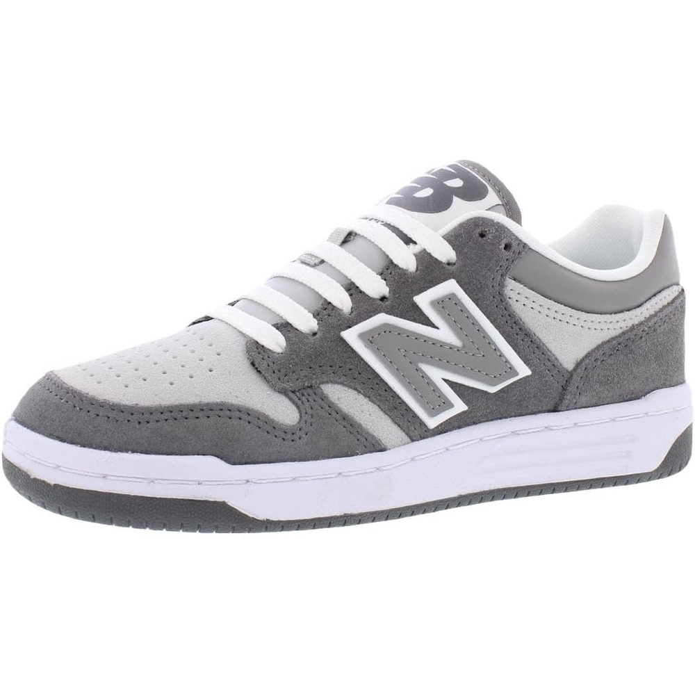 image:imageNew Balance Kids 480 V1 Laceup SneakerCastlerockShadow Grey