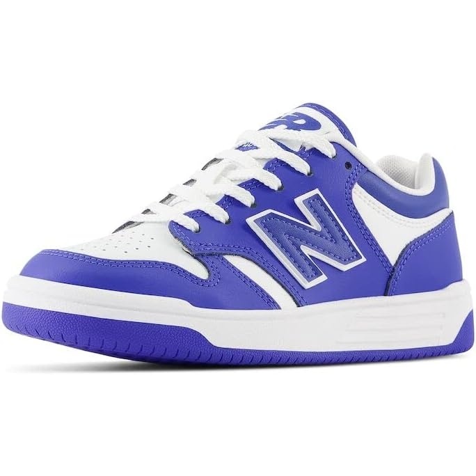 image:imageNew Balance Kids 480 V1 Laceup SneakerMarine BlueWhite