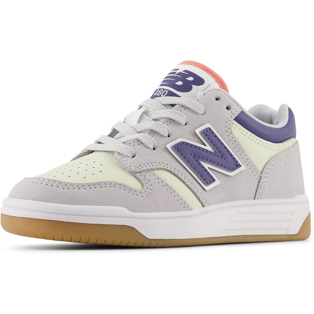 image:imageNew Balance Kids 480 V1 Laceup SneakerPearl GreyMineralDream State