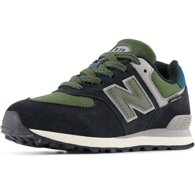 image:imageNew Balance Kids 574 V1 Neo Sole Laceup Casual ShoesBlackKombu