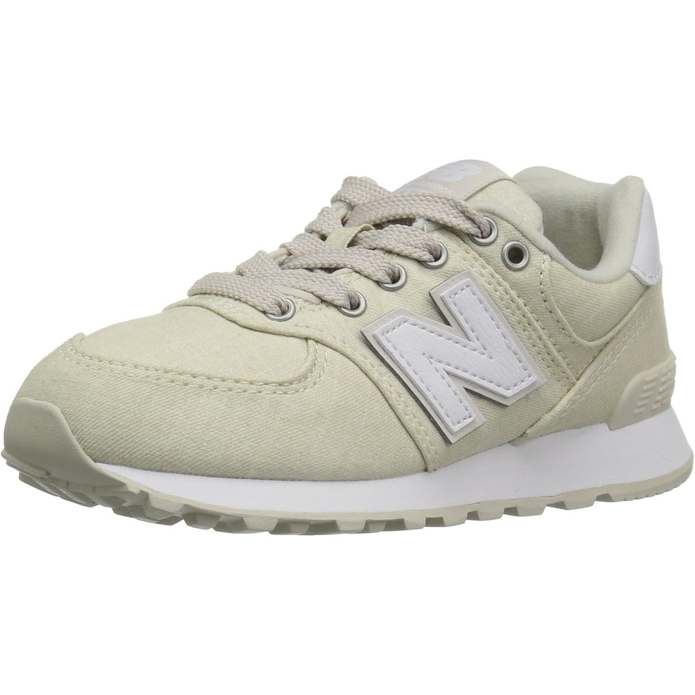 image:imageNew Balance Kids 574 V1 Neo Sole Laceup Casual ShoesMoonbeamWhite