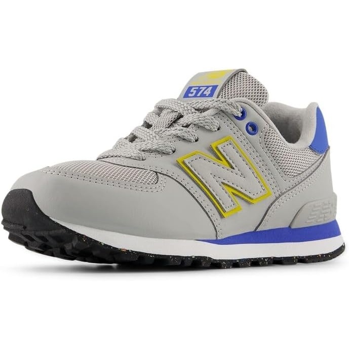 image:imageNew Balance Kids 574 V1 Neo Sole Laceup Casual ShoesRaincloudBlue Bird