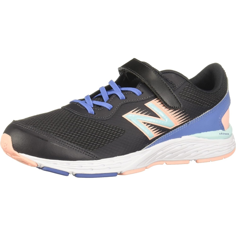 image:imageNew Balance Kids 680 V6 Hook and Loop Running ShoePhantomStellar BlueCloud Pink