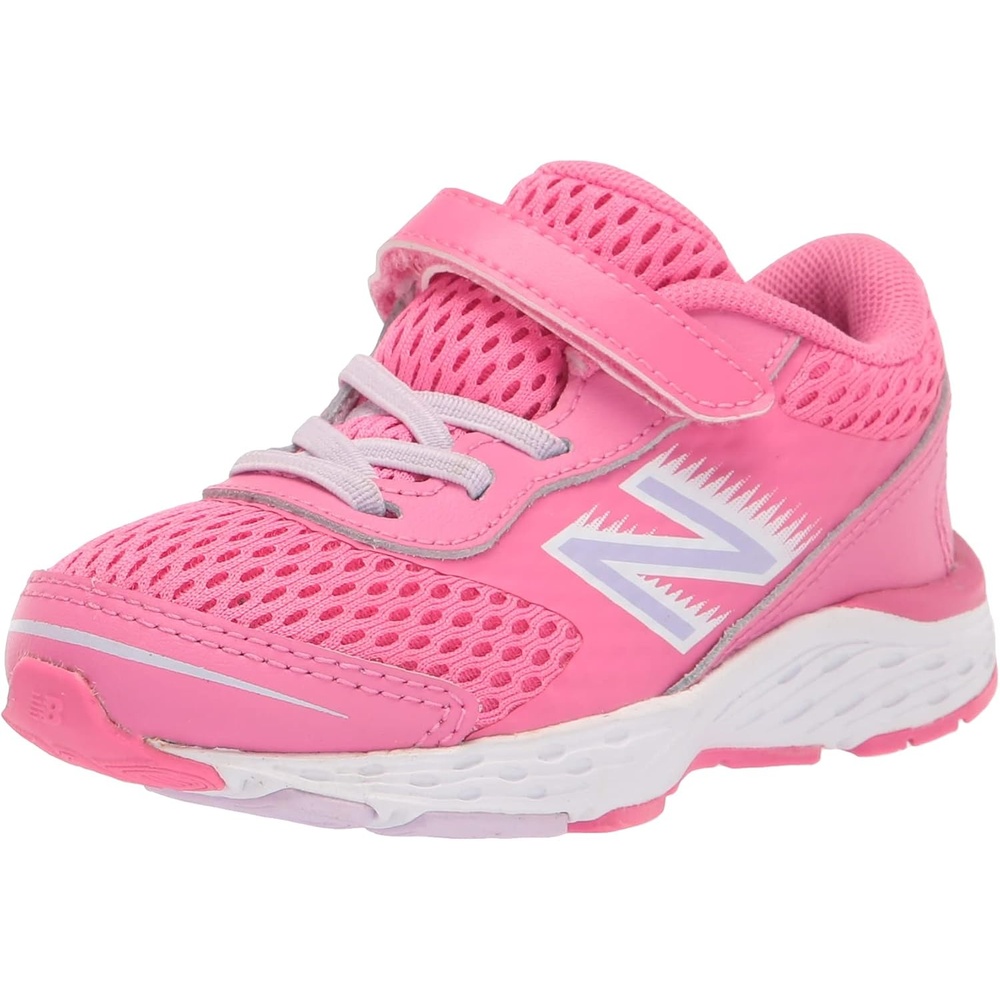 image:imageNew Balance Kids 680 V6 Hook and Loop Running ShoeSporty PinkAstral Glow