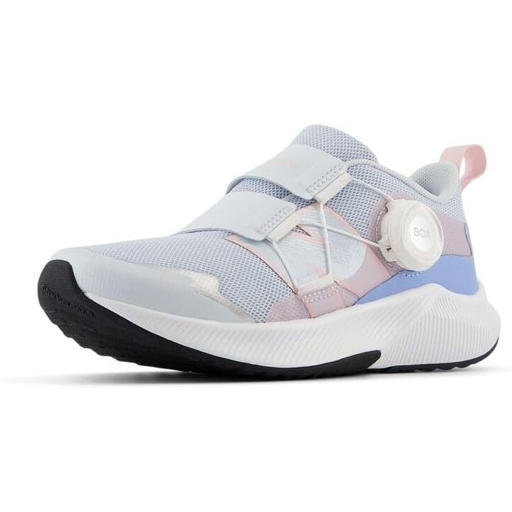 image:imageNew Balance Kids DynaSoft Reveal V4 Boa Running ShoeIce BlueRose Sugar