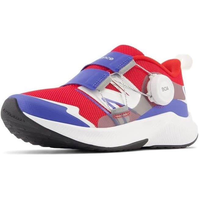 image:imageNew Balance Kids DynaSoft Reveal V4 Boa Running ShoeTrue RedMarine Blue