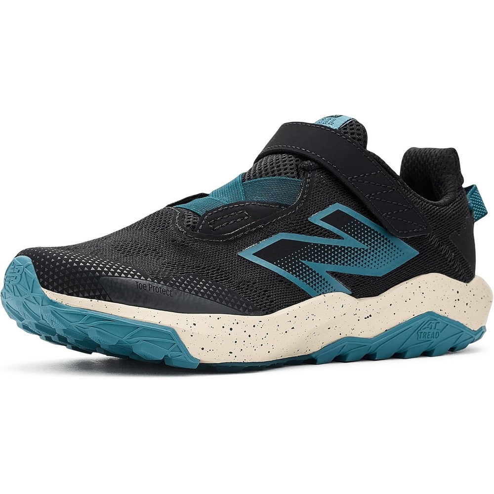 image:imageNew Balance Kids Dynasoft Nitrel V6 Hook and Loop Road Running ShoesBlackSalt Water