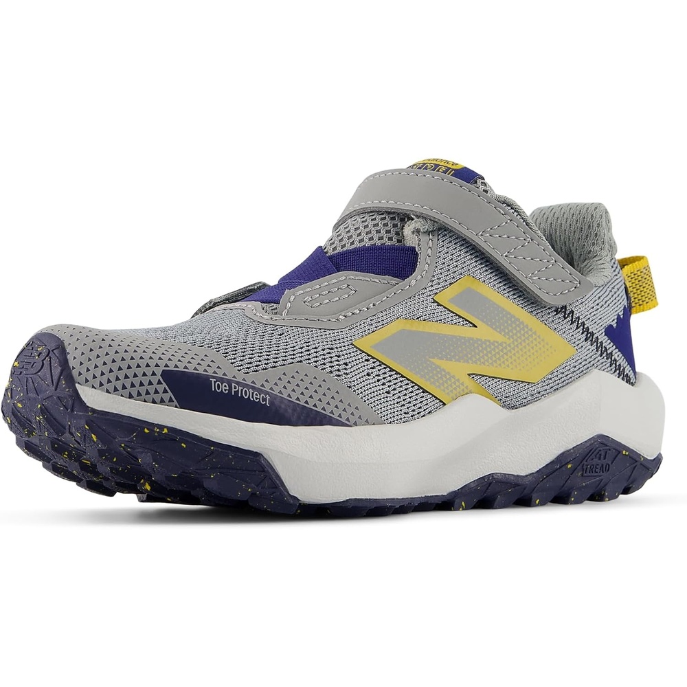 image:imageNew Balance Kids Dynasoft Nitrel V6 Hook and LoopSlate GreyBlue OysterBaroque Gold