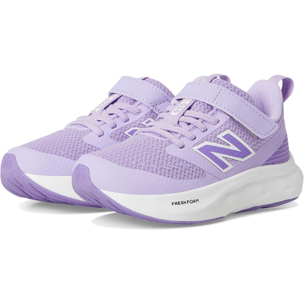 image:imageNew Balance Kids Fresh Foam 625 V1 Hook amp LoopViolet CrushLilac GloWhite
