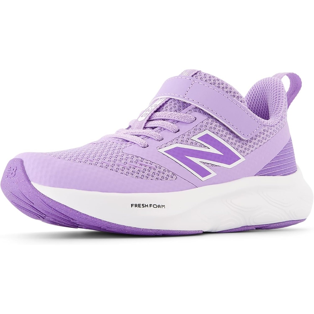image:imageNew Balance Kids Fresh Foam 625 V1 Hook and Loop Road Running ShoesViolet CrushLilac GloWhite