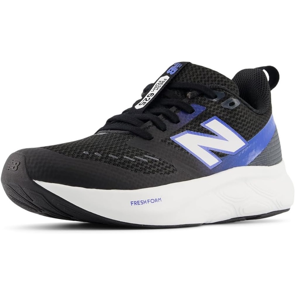 image:imageNew Balance Kids Fresh Foam 625 V1 Laceup Road Running ShoesBlackBlue Bird