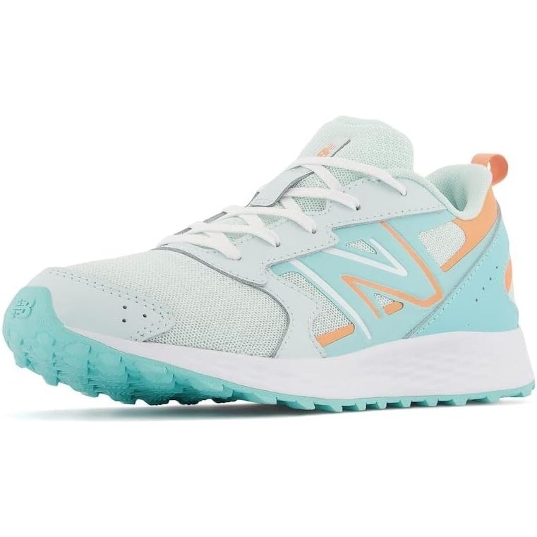 image:imageNew Balance Kids Fresh Foam 650 V1 Laceup Running ShoeLight SurfPeach GlazeSurf