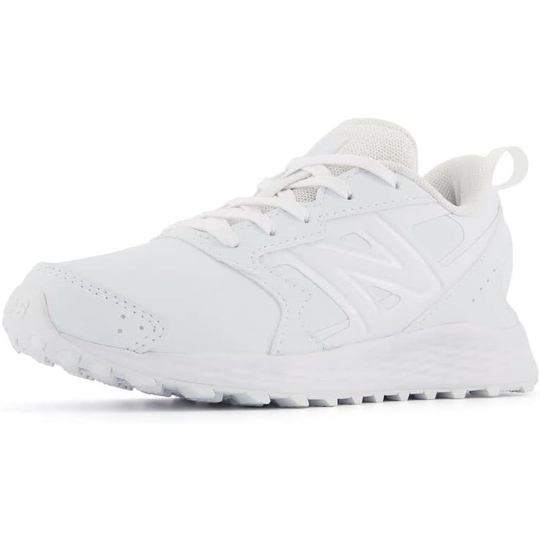 image:imageNew Balance Kids Fresh Foam 650 V1 Laceup Running ShoeWhiteWhite