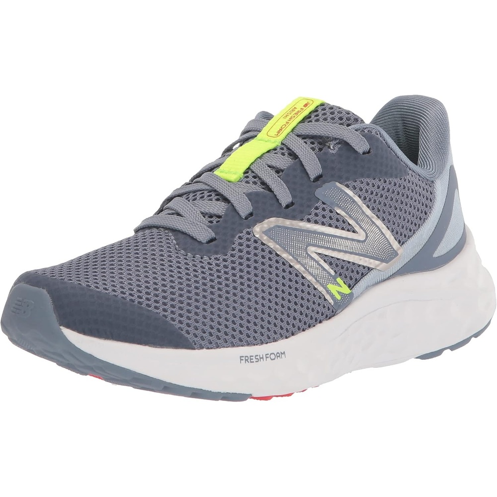 image:imageNew Balance Kids Fresh Foam Arishi V4 Running Shoe Little KidArctic GreyPixel GreenTrue Red