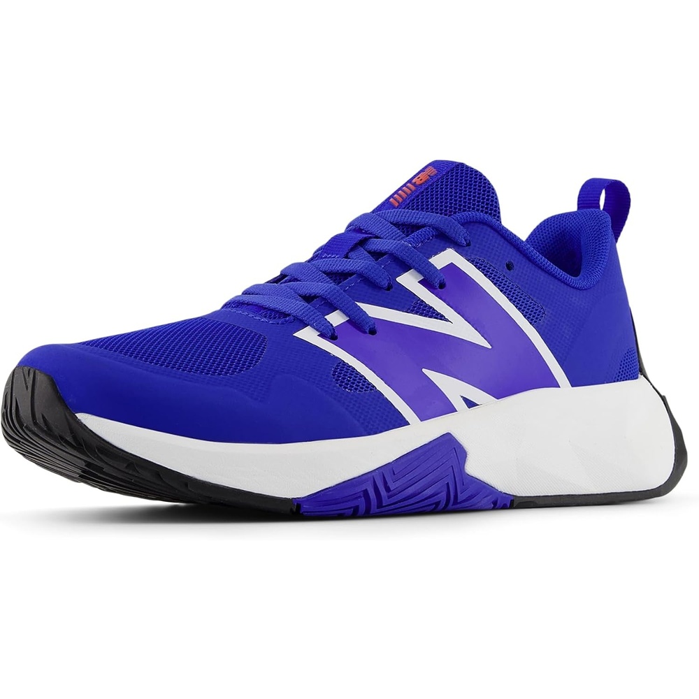 image:imageNew Balance Kids FuelCell Play V1 Laceup Trail Running ShoesBlue GemstoneTeam RedWhite