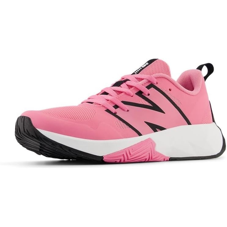 image:imageNew Balance Kids FuelCell Play V1 Laceup Trail Running ShoesSignal PinkBlack